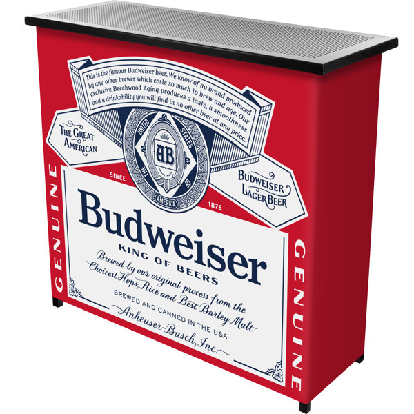 Trademark Global Budweiser Mini Bar Wayfair